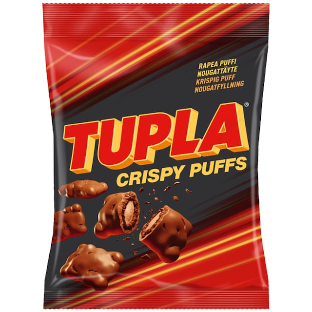 Tupla Crispy Puffs chokolade 1016566