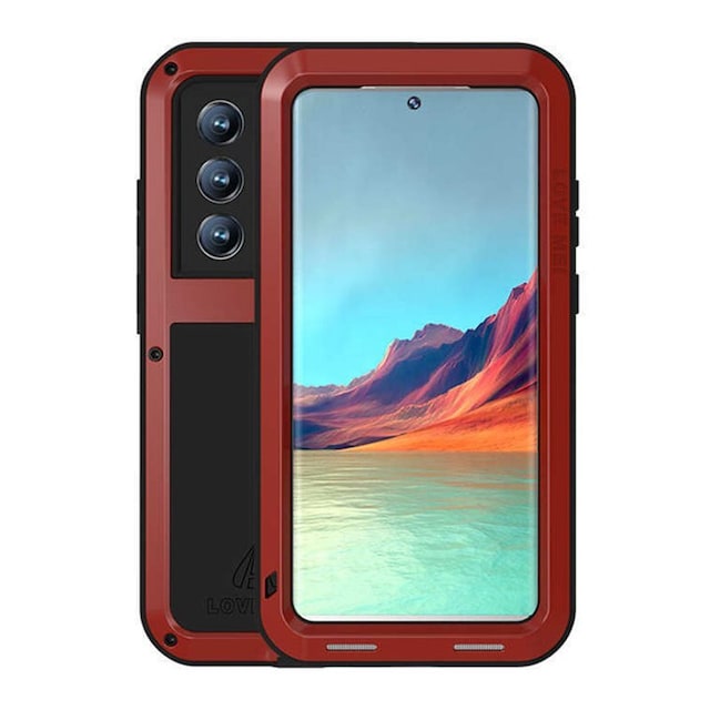 LOVE MEI Powerful til Samsung Galaxy S23 Plus - Rød