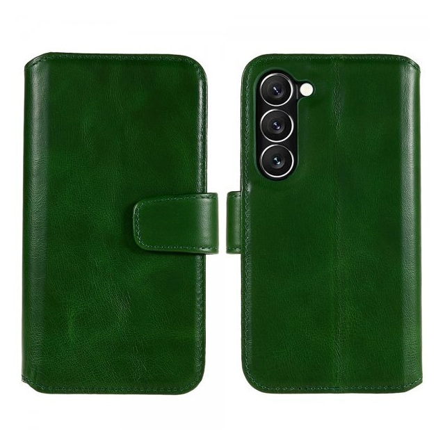 Nordic Covers Samsung Galaxy S23 Etui Essential Leather Juniper Green