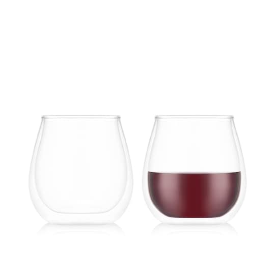 Bodum Sæt med 2 dobbeltvæggede vinglas - Pinot SKÅL 0.5 L | Elgiganten