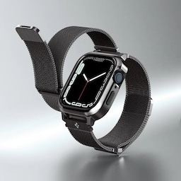 Spigen Apple Watch 40mm Armbånd Metal Fit Pro Graphite