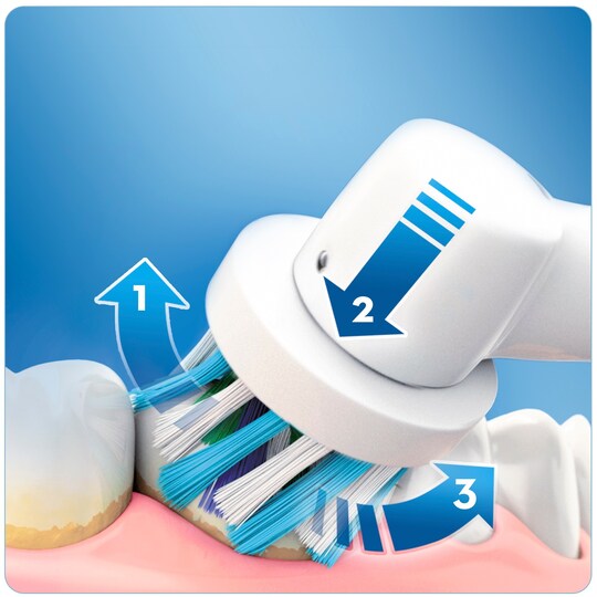 Oral B Pro 750 CrossAction elektrisk tandbørste | Elgiganten