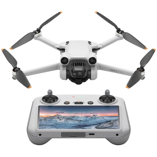 DJI Mini 3 Pro drone med fjernbetjening | Elgiganten