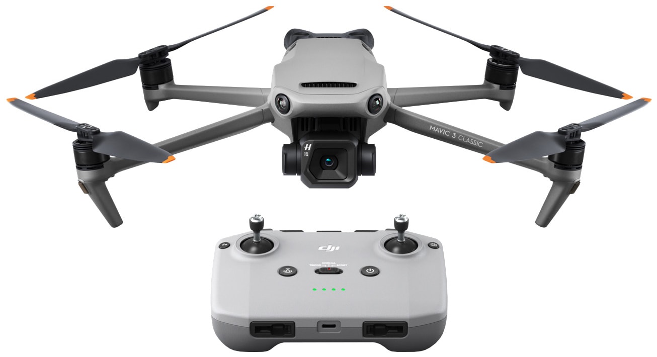 DJI Mavic 3 Classic drone med RC-N1 fjernbetjening | Elgiganten