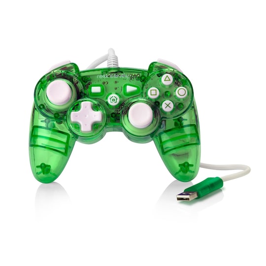 Rock Candy PS3 controller (grøn) | Elgiganten