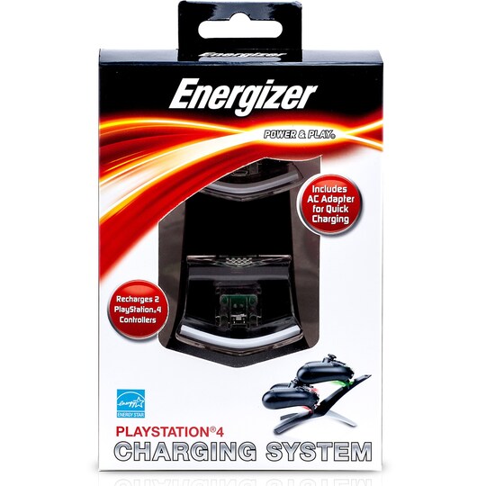 Energizer Power & Play Charging System (PS4) | Elgiganten