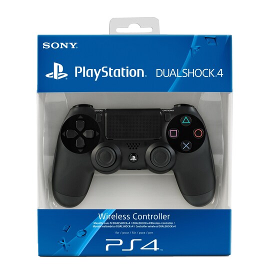 DualShock 4 trådløs controller til PS4 (sort) | Elgiganten