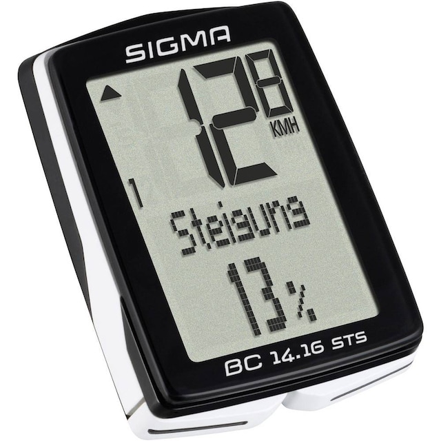 Sigma BC 14.16 ALTI STS CAD Cykelcomputer, trådløs