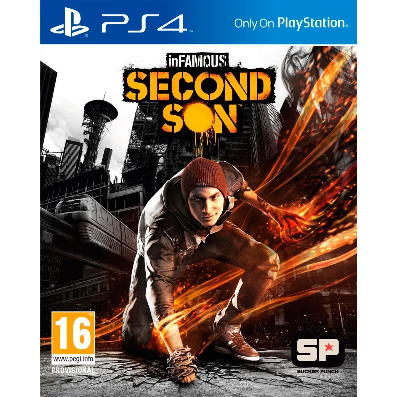 Сколько весит infamous second son на ps4