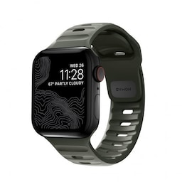 NOMAD Apple Watch 38/40/41mm Armbånd Sport Band Ash Green