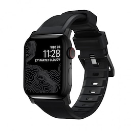 NOMAD Apple Watch 38/40/41mm Armbånd Rugged Band Svart