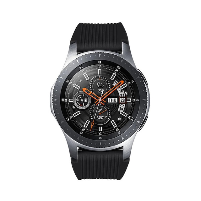 Armbånd Samsung Galaxy Watch 46 mm silikone sort L