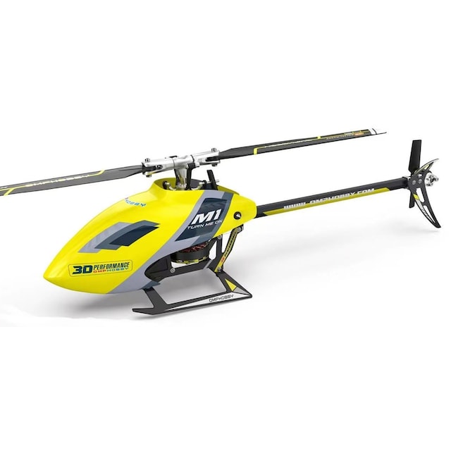 OMP Hobby M1 Evo BNF Helikopter - Gul