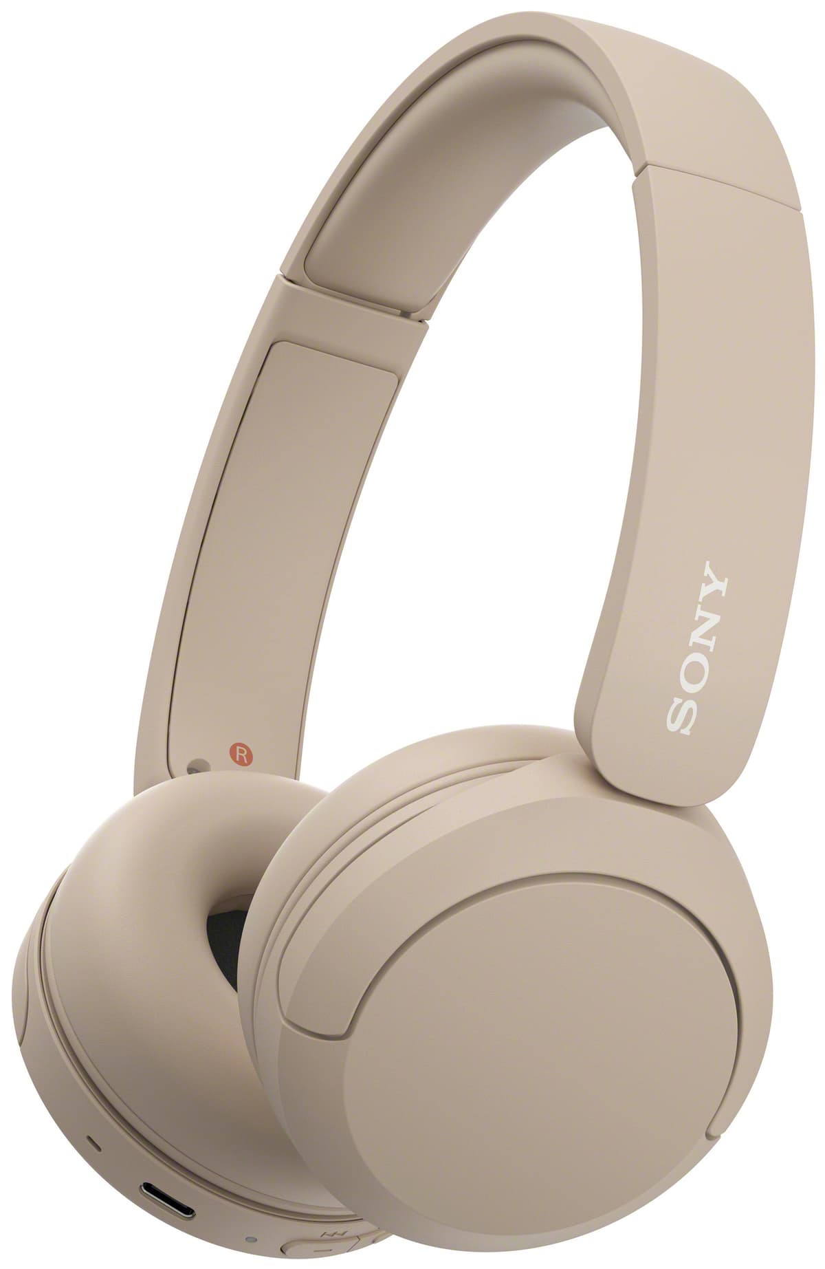 Sony WH-CH520 trådløse on-ear høretelefoner (beige)