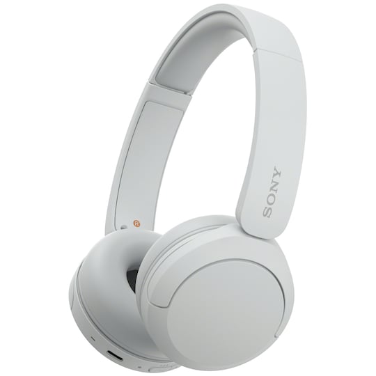 Sony WH-CH520 trådløse on-ear høretelefoner (hvid) | Elgiganten