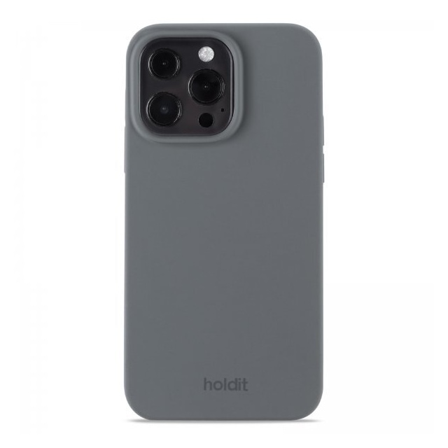 holdit iPhone 13 Pro Cover Silikone Space Gray