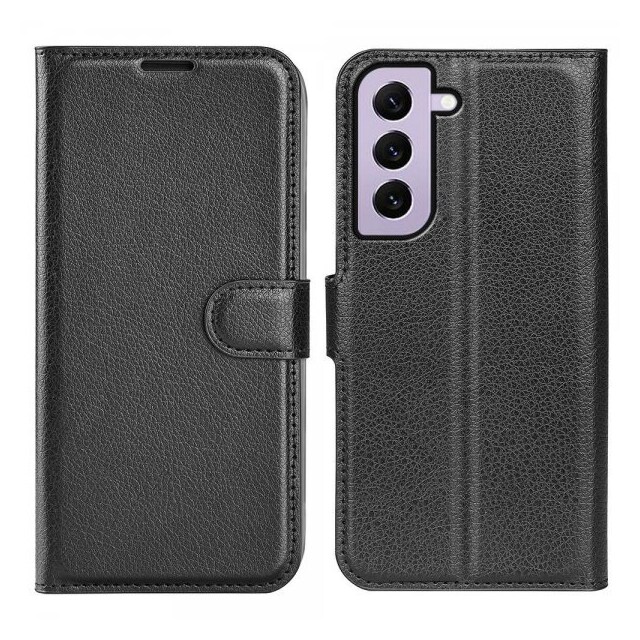 Nordic Covers Samsung Galaxy S23 Etui Litchi Raven Black