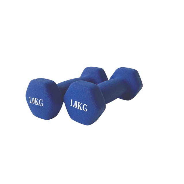 ASG NEOPRENE DUMBBELL SET 1KG