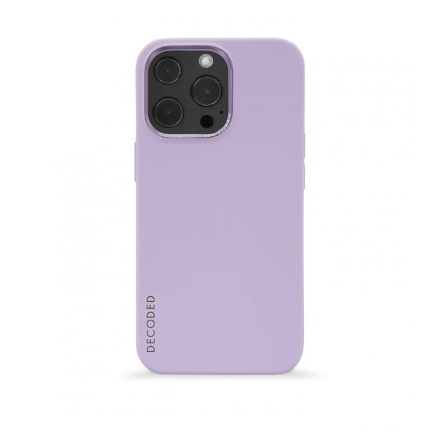 Decoded iPhone 13 Pro Cover Silicone Backcover Lavendel