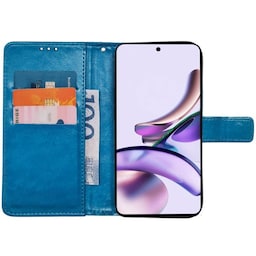Wallet cover 3-kort Motorola Moto G13 - Lyseblå