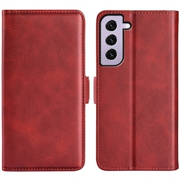 SKALO Samsung S23 Premium Wallet Flip Cover - Rød