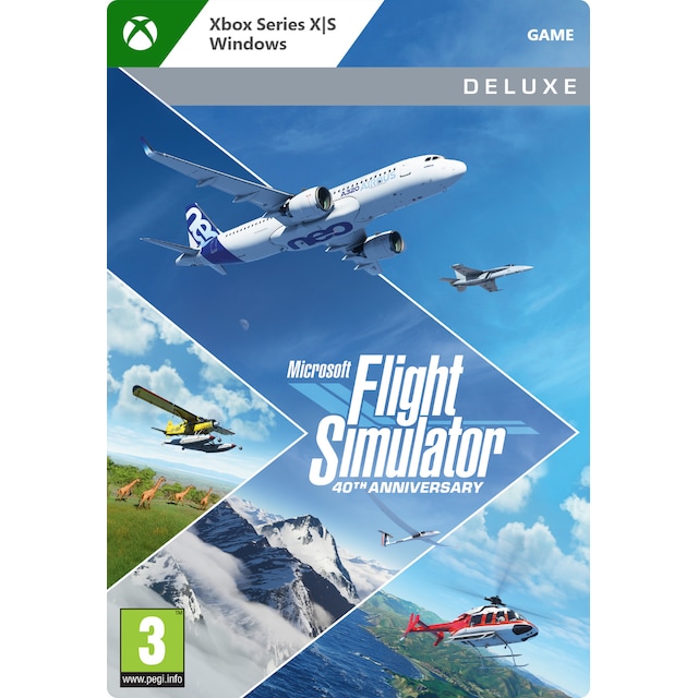 Microsoft Flight Simulator 40th Anniversary Deluxe Edition - PC Window