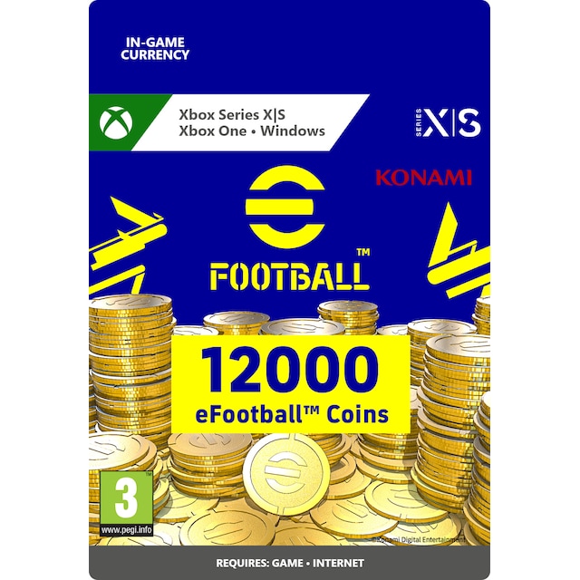 eFootball™ Coin 12000 - PC Windows,XBOX One,Xbox Series X,Xbox Series