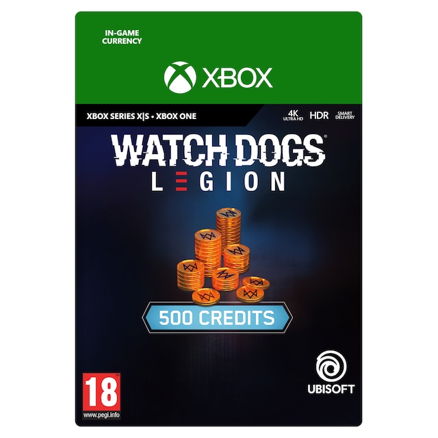 Watch Dogs®: Legion Credits Pack (500 Credits) - XBOX One,Xbox Series