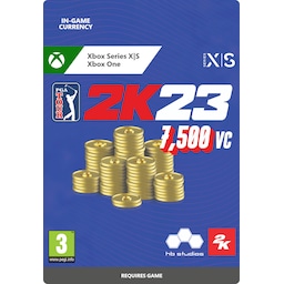 PGA Tour 2K23 - 7,500 VC Pack - XBOX One,Xbox Series X,Xbox Series S