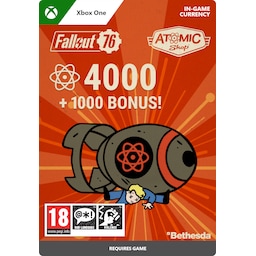 Fallout 76: 4000 (+1000 Bonus) Atoms - XBOX One