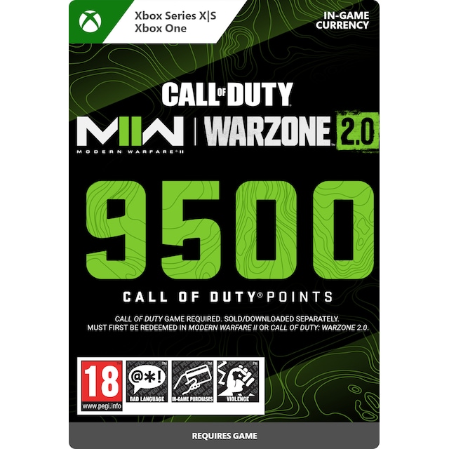 Call of Duty® Points - 9,500 - XBOX One,Xbox Series X,Xbox Series S
