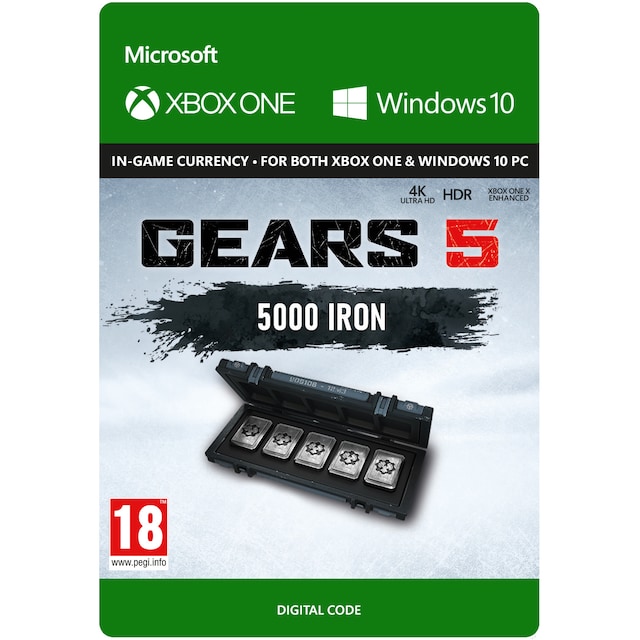 Gears of War 5: 5,000 Iron + 1,000 Bonus Iron - PC Windows,XBOX One