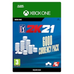 PGA TOUR 2K21: 6000 Currency Pack - XBOX One