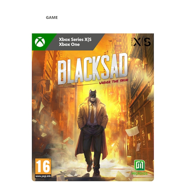 Blacksad: Under the Skin - XBOX One,Xbox Series X,Xbox Series S