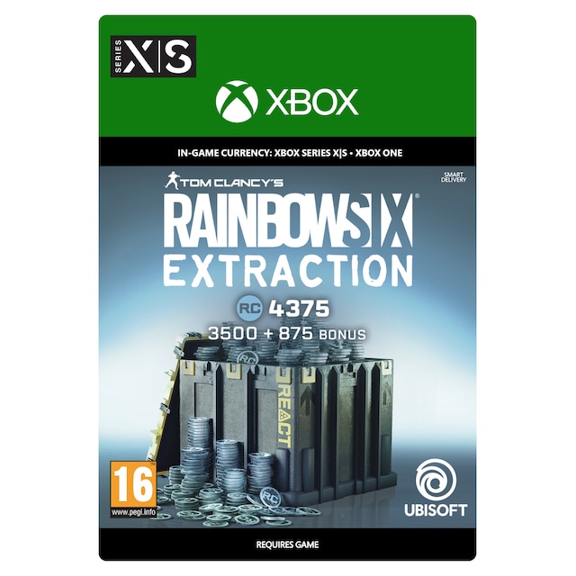 Tom Clancy s Rainbow Six® Extraction: 4,375 REACT Credits - XBOX One,X