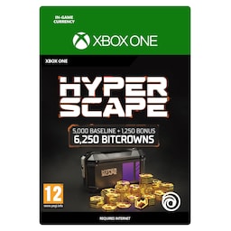 Hyper Scape Virtual Currency: 6250 Bitcrowns Pack - XBOX One
