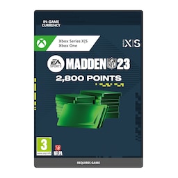 MADDEN NFL 23: 2800 Madden Points - XBOX One,Xbox Series X,Xbox Series