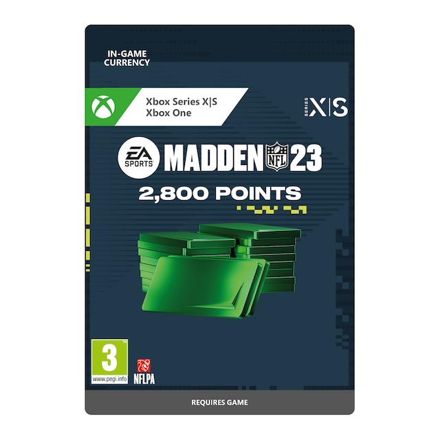 MADDEN NFL 23: 2800 Madden Points - XBOX One,Xbox Series X,Xbox Series