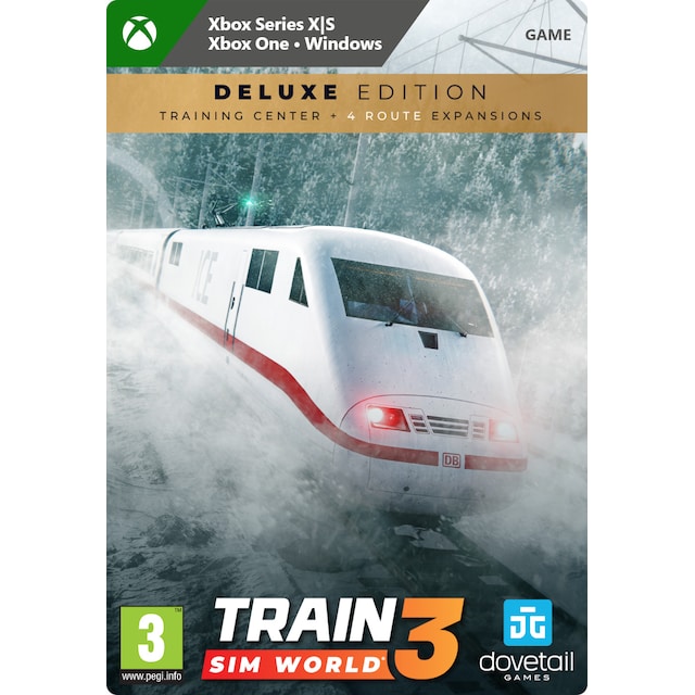 Train Sim World 3: Deluxe Edition - PC Windows,XBOX One,Xbox Series X,