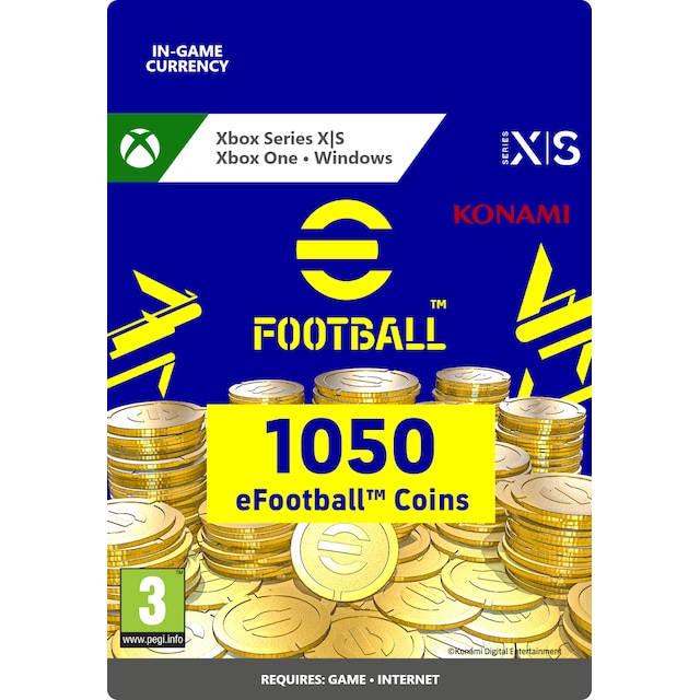 eFootball™ Coin 1050 - PC Windows,XBOX One,Xbox Series X,Xbox Series S