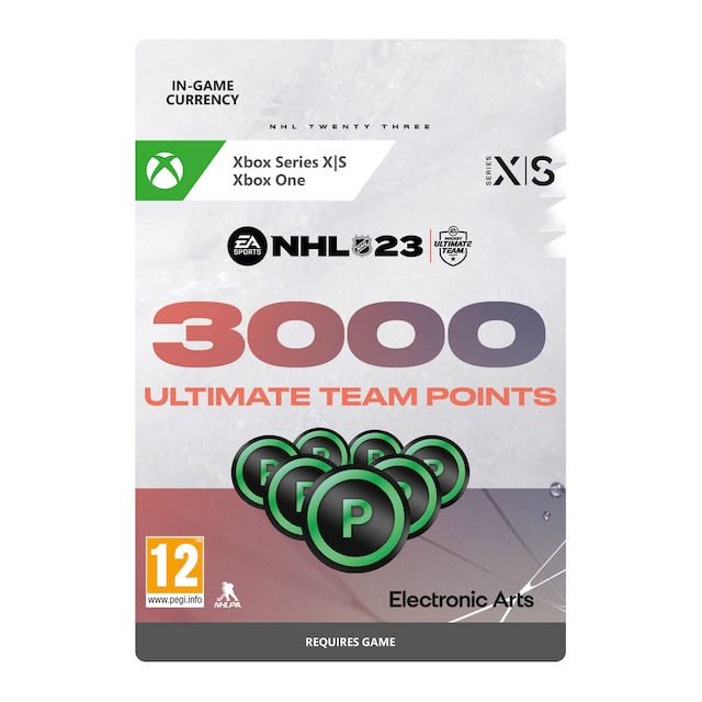 EA SPORTS™ NHL 23 ULTIMATE TEAM™ NHL POINTS 3000 - XBOX One,Xbox Serie