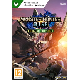 Monster Hunter Rise: Deluxe Edition - PC Windows,XBOX One,Xbox Series