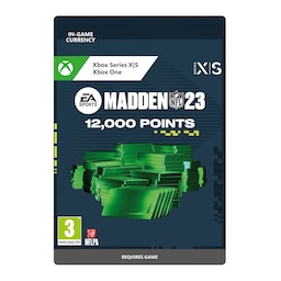 MADDEN NFL 23: 12000 Madden Points - XBOX One,Xbox Series X,Xbox Serie
