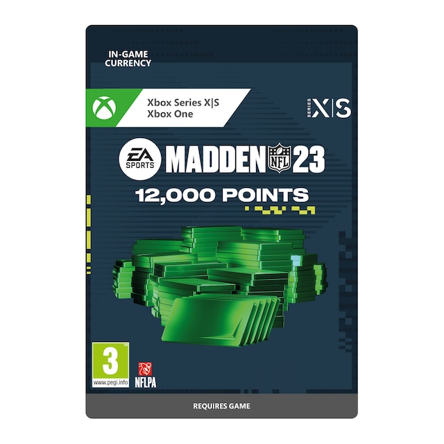 MADDEN NFL 23: 12000 Madden Points - XBOX One,Xbox Series X,Xbox Serie