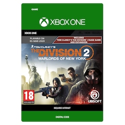 Tom Clancy s The Division 2: Warlords of New York Edition - XBOX One
