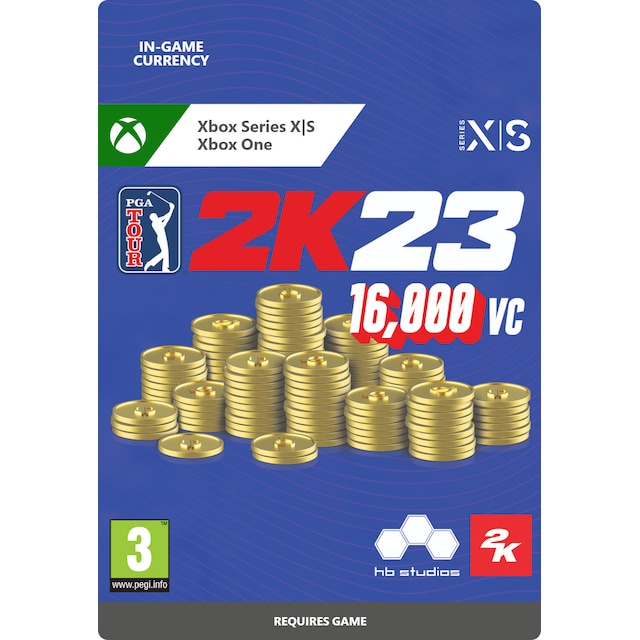 PGA Tour 2K23 - 16,000 VC Pack - XBOX One,Xbox Series X,Xbox Series S