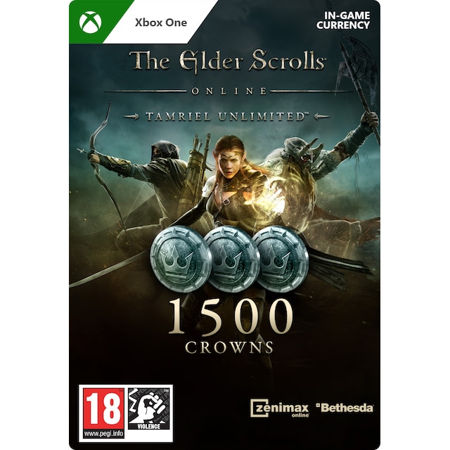 The Elder Scrolls Online: Tamriel Unlimited Edition: 1500 Crowns - XBO