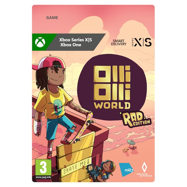 OlliOlli World Rad Edition - XBOX One,Xbox Series X,Xbox Series S
