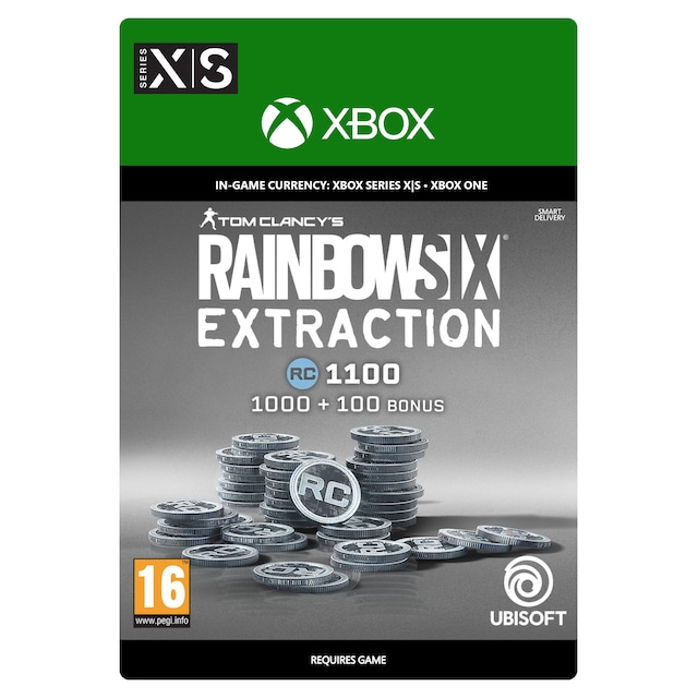 Tom Clancy s Rainbow Six® Extraction: 1,100 REACT Credits - XBOX One,X