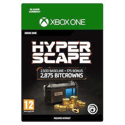 Hyper Scape Virtual Currency: 2875 Bitcrowns Pack - XBOX One